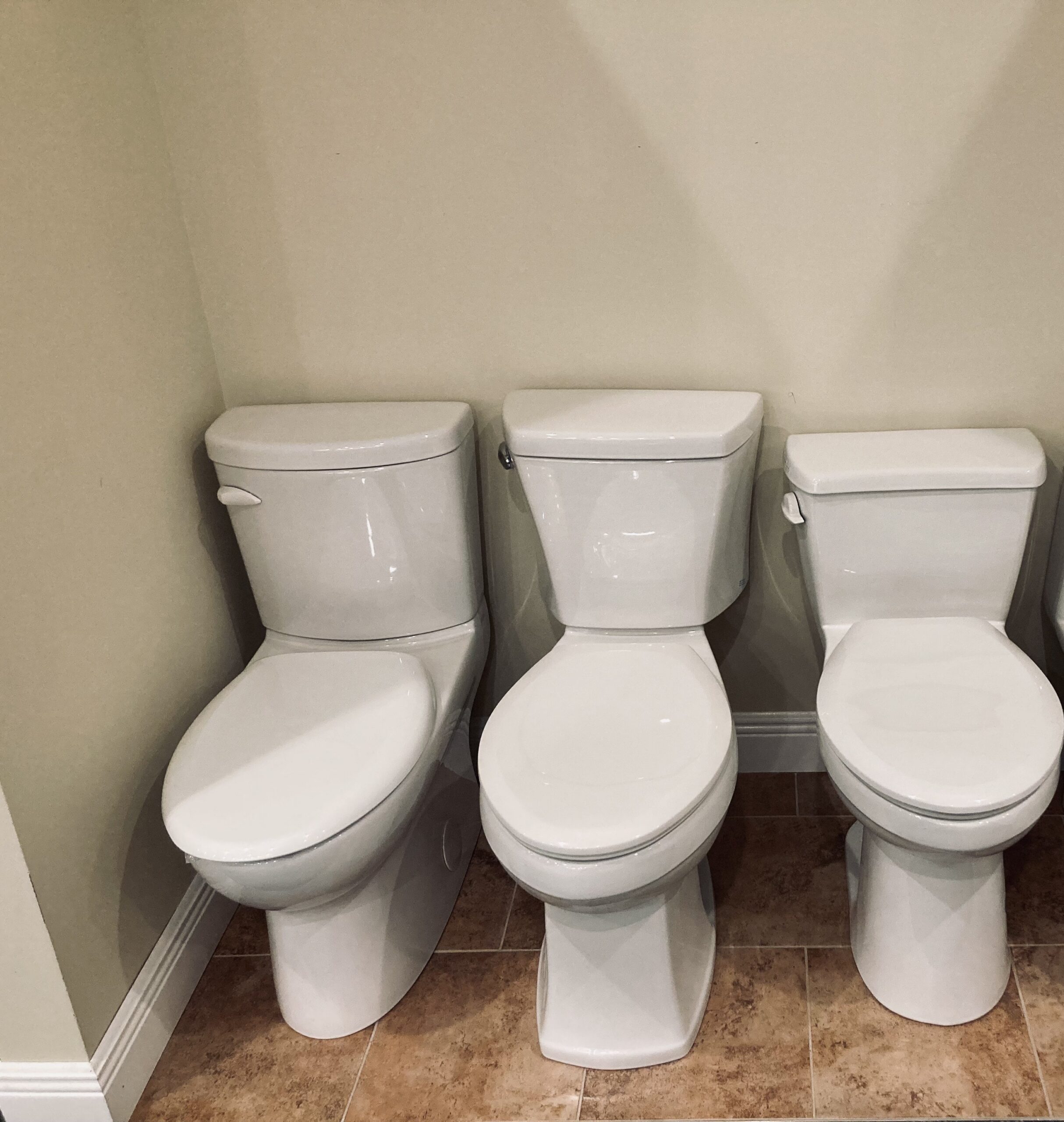 TOTO and Gerber toilet installation by Hill & Hill Plumbing