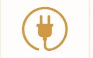 Garbage disposal won't turn on icon