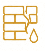 Wall leaks icon