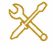 Repair step icon for backflow process