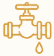 Leaking valves icon