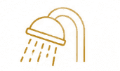 Uneven water flow icon