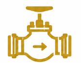 Backflow prevention service icon