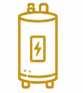 Water heater services icon