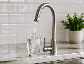 Reverse osmosis water filtration system