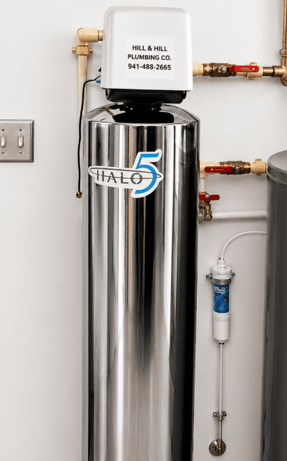 Whole-home water filtration system installation