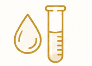 Water treatment test icon