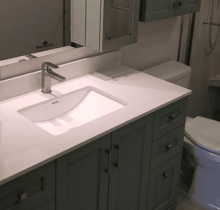 Gulf Shores Condo master and guest bath remodel main photo