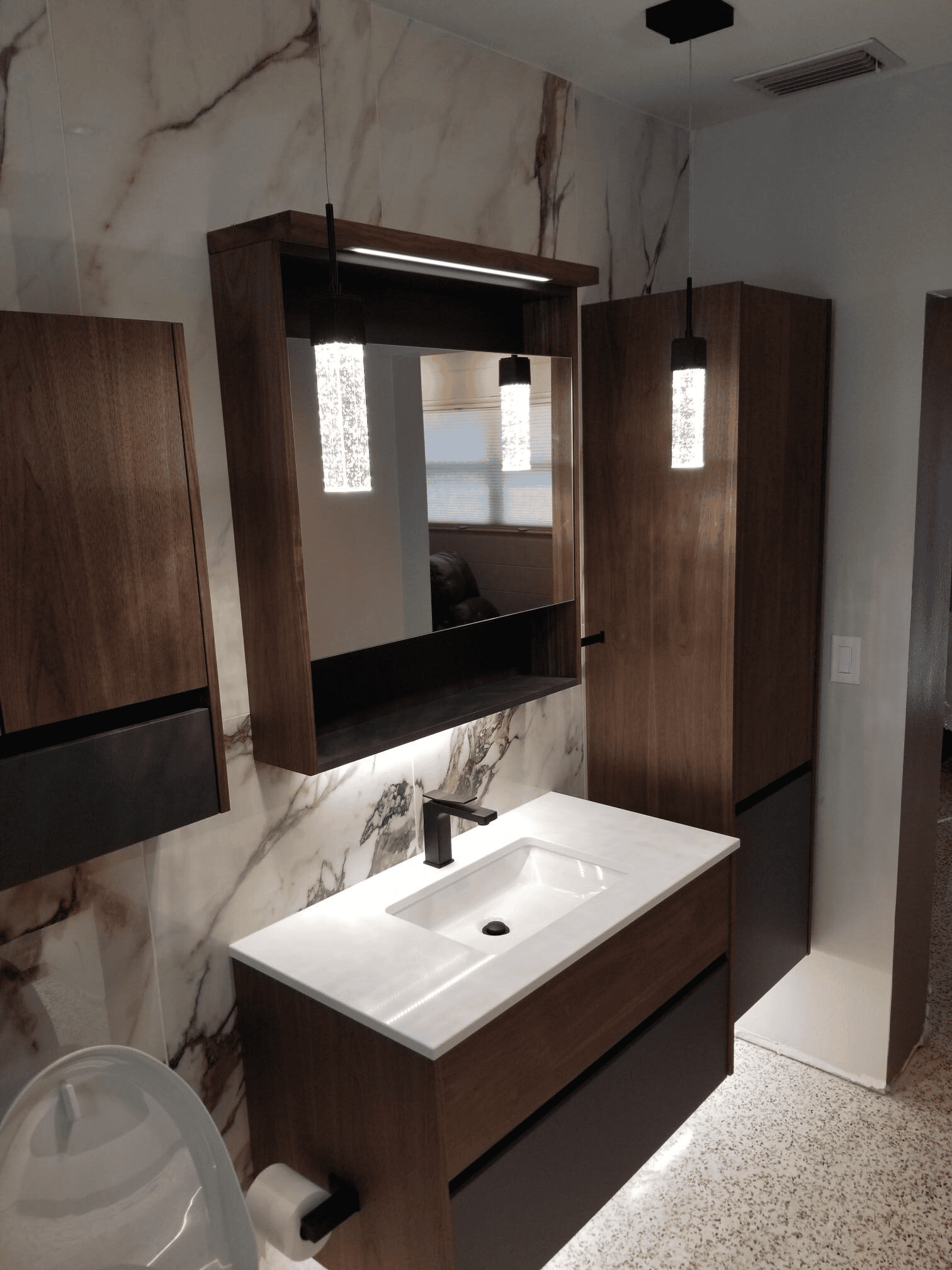 Small Cottage in Nokomis bathroom remodel after photo