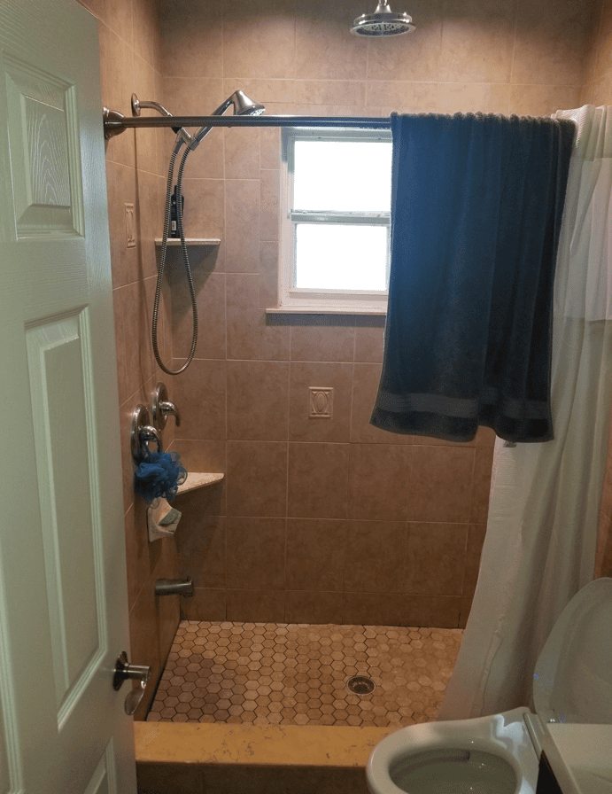 Small Cottage in Nokomis bathroom remodel before photo