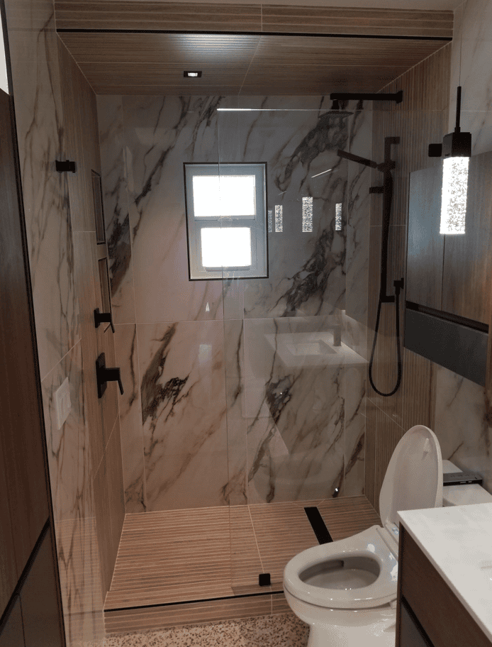 Small Cottage in Nokomis bathroom remodel after photo
