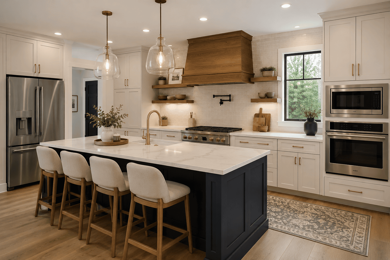 Luxury kitchen remodel from the Before and After Gallery