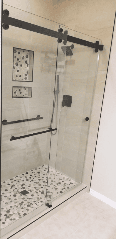 Completed Island Walk master bath remodel