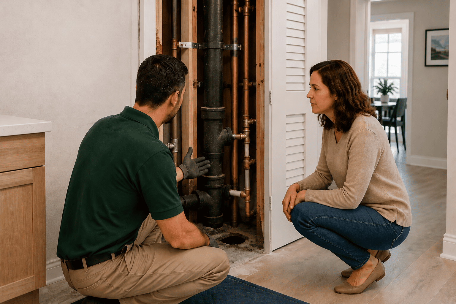 Condo and residential cast iron redrains testimonials